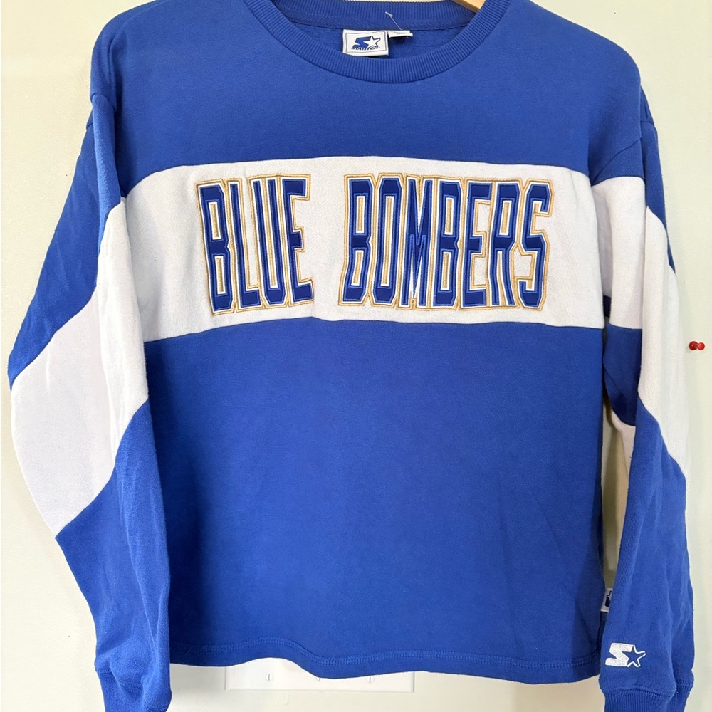 STARTER Blue Crewneck Sweatshirt